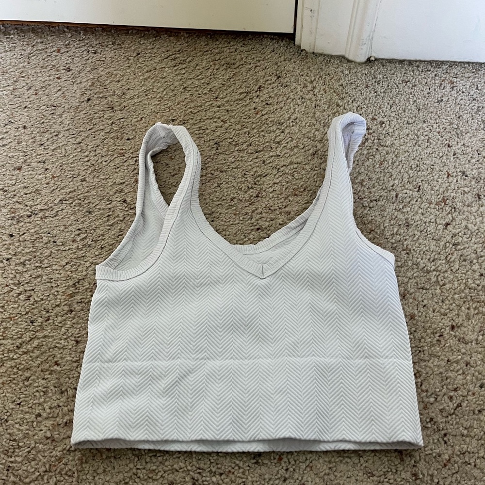 NIKIBIKI white seamless tank top
